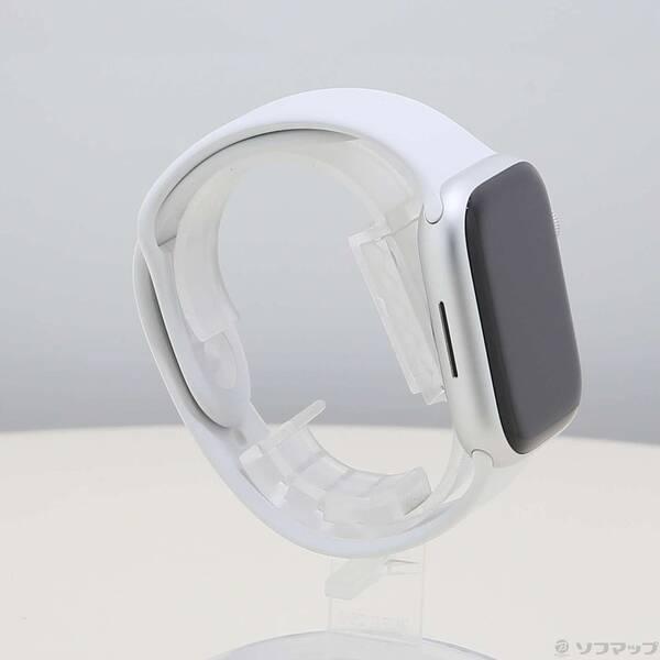 〔中古〕Apple(アップル) Apple Watch Series 8 GPS + Cellular 45mm シルバーアルミニウムケース ホワイトスポーツバンド〔297-ud〕 |  | 03