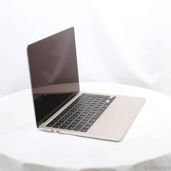〔中古〕Apple(アップル) MacBook Air 13.6-inch Mid-2022 MLY13J／A Apple M2 8コアCPU_8コアGPU 8GB SSD256GB スターライト 〔26.3 Tahoe〕〔377-ud〕 |  | 03