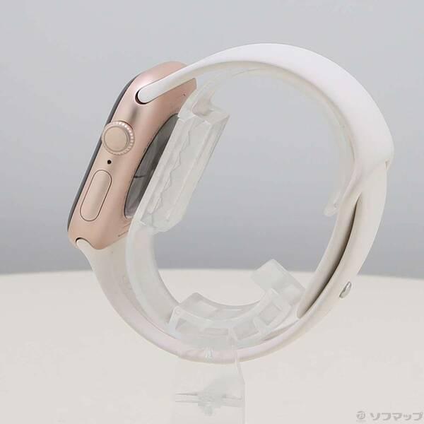 〔中古〕Apple(アップル) Apple Watch Series 11 GPS 42mm ローズゴールドアルミニウムケース ライトブラッシュスポーツバンド〔344-ud〕 |  | 01