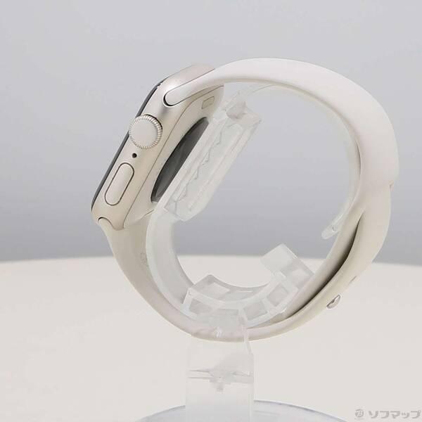 〔中古〕Apple(アップル) Apple Watch SE 第2世代 GPS 40mm スターライトアルミニウムケース スターライトスポーツバンド〔371-ud〕 |  | 01