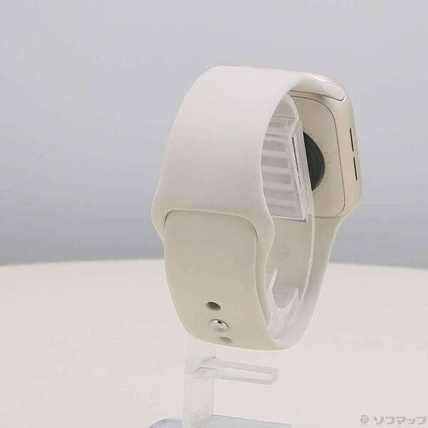 〔中古〕Apple(アップル) Apple Watch SE 第2世代 GPS 40mm スターライトアルミニウムケース スターライトスポーツバンド〔371-ud〕 |  | 02
