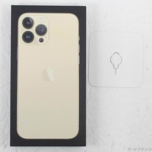 中古〕Apple(アップル) iPhone13 Pro Max 256GB ゴールド MLJA3J／A