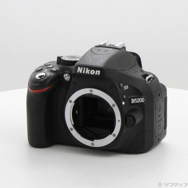 〔中古〕Nikon(ニコン) NIKON D5200 ボディ ブラック〔198-ud〕 | 