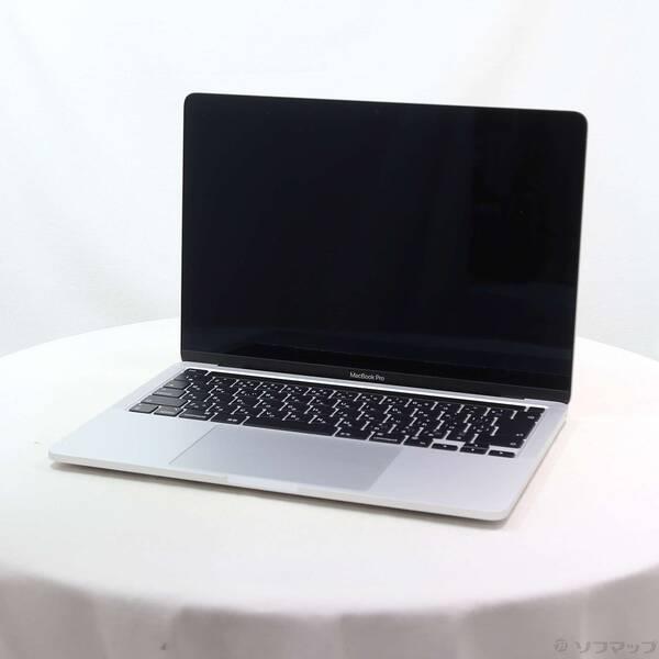〔中古〕Apple(アップル) MacBook Pro 13.3-inch Mid-2022 MNEP3J／A Apple M2 8コアCPU_10コアGPU 8GB SSD256GB シルバー 〔26.3 Tahoe〕〔276-ud〕 | 