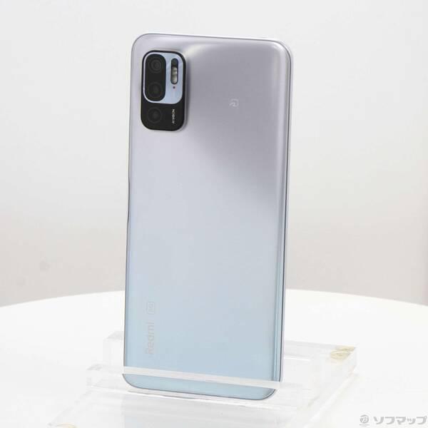 〔中古〕Xiaomi(シャオミ) Redmi Note 10 JE 64GB クロームシルバー XIG02 au SIMフリー〔349-ud〕 | 