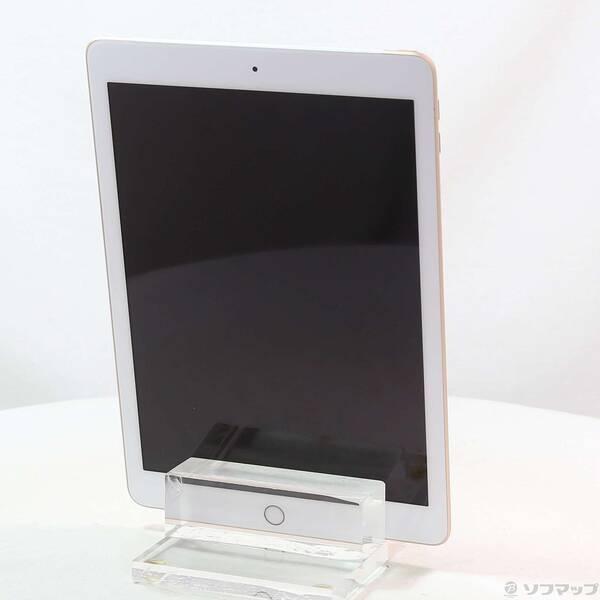 〔中古〕Apple(アップル) iPad 第6世代 32GB ゴールド MRM02J／A auロック解除SIMフリー〔377-ud〕 |  | 02