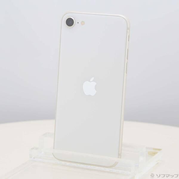 〔中古〕Apple(アップル) iPhone SE 第3世代 64GB スターライト MMYD3J／A SIMフリー〔258-ud〕 | 