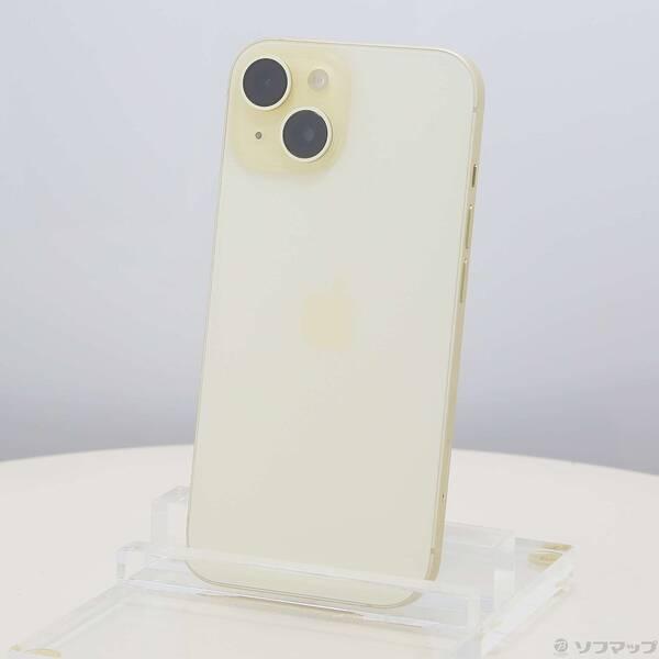 〔中古〕Apple(アップル) iPhone15 128GB イエロー MTMK3J／A SIMフリー〔295-ud〕 | 