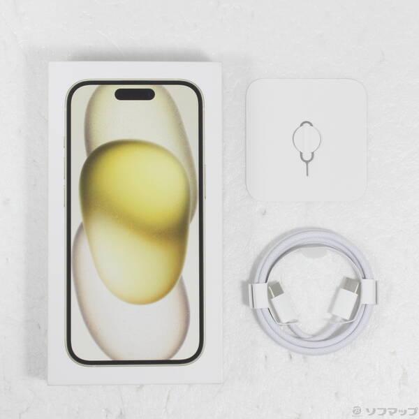 〔中古〕Apple(アップル) iPhone15 128GB イエロー MTMK3J／A SIMフリー〔295-ud〕 |  | 04
