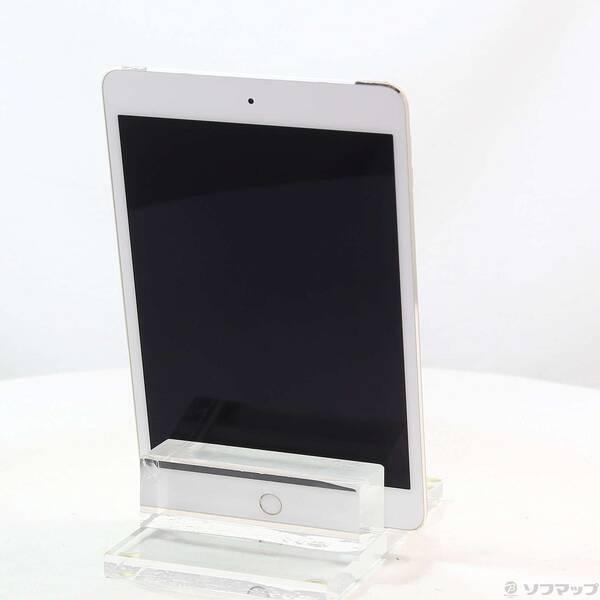 〔中古〕Apple(アップル) iPad mini 4 16GB ゴールド MK712J／A docomoロック解除SIMフリー〔352-ud〕 |  | 02