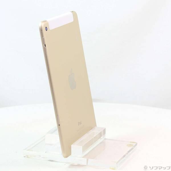 〔中古〕Apple(アップル) iPad mini 4 16GB ゴールド MK712J／A docomoロック解除SIMフリー〔352-ud〕 |  | 03
