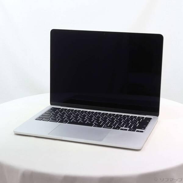 〔中古〕Apple(アップル) MacBook Air 13.6-inch Mid-2022 MLXY3J／A Apple M2 8コアCPU_8コアGPU 8GB SSD256GB シルバー 〔26.3 Tahoe〕〔352-ud〕 | 