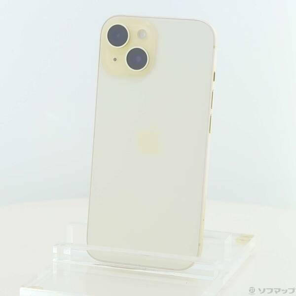 〔中古〕Apple(アップル) iPhone15 128GB イエロー MTMK3J／A SIMフリー〔305-ud〕 | 