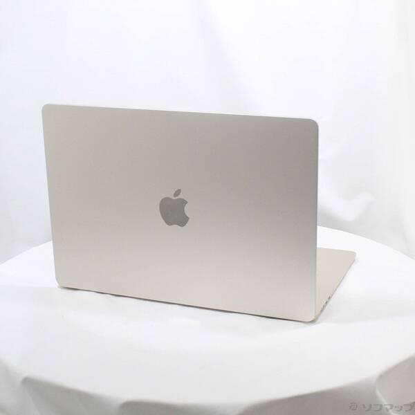 〔中古〕Apple(アップル) MacBook Air 15.3-inch Early-2026 MDVD4J／A Apple M5 10コアCPU_10コアGPU 16GB SSD512GB スターライト 〔26.3 Tahoe〕〔276-ud〕 |  | 02