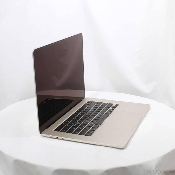 〔中古〕Apple(アップル) MacBook Air 15.3-inch Early-2026 MDVD4J／A Apple M5 10コアCPU_10コアGPU 16GB SSD512GB スターライト 〔26.3 Tahoe〕〔276-ud〕 |  | 03
