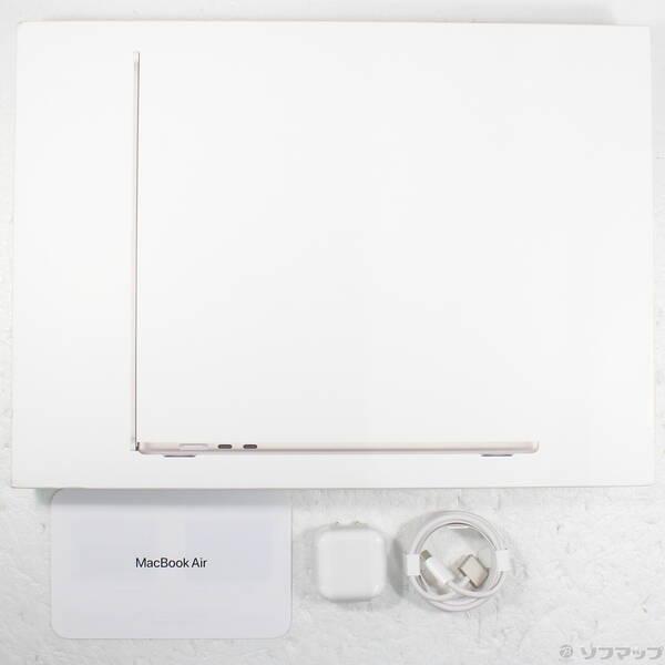 〔中古〕Apple(アップル) MacBook Air 15.3-inch Early-2026 MDVD4J／A Apple M5 10コアCPU_10コアGPU 16GB SSD512GB スターライト 〔26.3 Tahoe〕〔276-ud〕 |  | 04