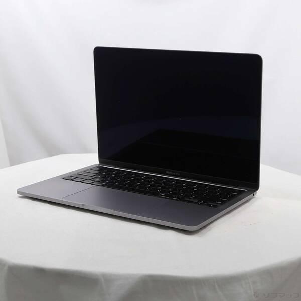 〔中古〕Apple(アップル) MacBook Pro 13.3-inch Late-2020 MYD82J／A Apple M1 8コアCPU_8コアGPU 8GB SSD256GB スペースグレイ 〔26.3 Tahoe〕〔198-ud〕 | 