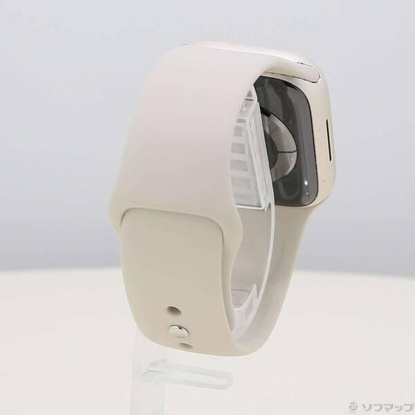 〔中古〕Apple(アップル) Apple Watch Series 8 GPS + Cellular 41mm スターライトアルミニウムケース スターライトスポーツバンド〔377-ud〕 |  | 02