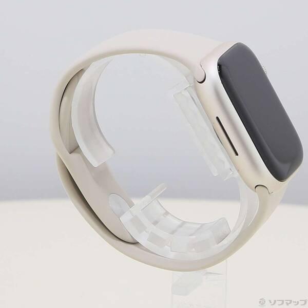 〔中古〕Apple(アップル) Apple Watch Series 8 GPS + Cellular 41mm スターライトアルミニウムケース スターライトスポーツバンド〔377-ud〕 |  | 03