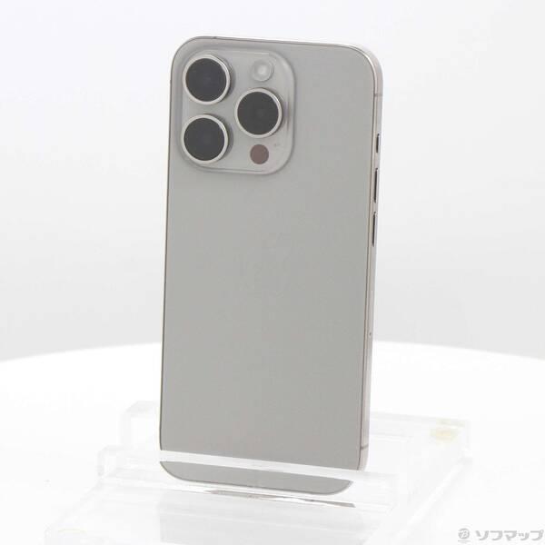 〔中古〕Apple(アップル) iPhone15 Pro 512GB ナチュラルチタニウム MTUK3J／A SIMフリー〔348-ud〕 | 