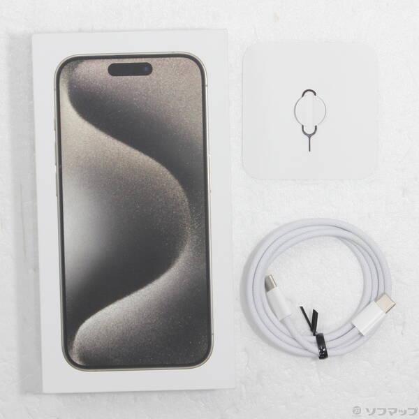 〔中古〕Apple(アップル) iPhone15 Pro 512GB ナチュラルチタニウム MTUK3J／A SIMフリー〔348-ud〕 |  | 04