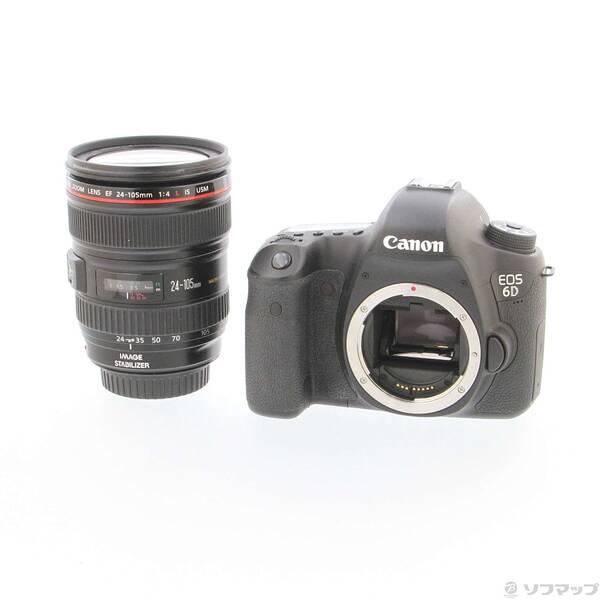 〔中古〕Canon(キヤノン) EOS 6D EF24-105L IS USM レンズキット〔269-ud〕 | 