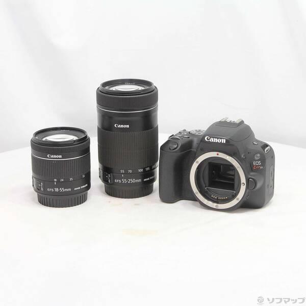 〔中古〕Canon(キヤノン) EOS Kiss X9 ブラック ダブルズームキット〔295-ud〕 | 