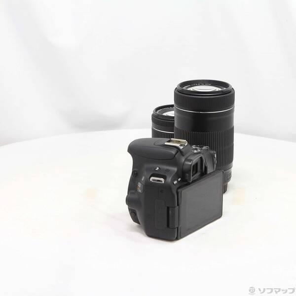 〔中古〕Canon(キヤノン) EOS Kiss X9 ブラック ダブルズームキット〔295-ud〕 |  | 01