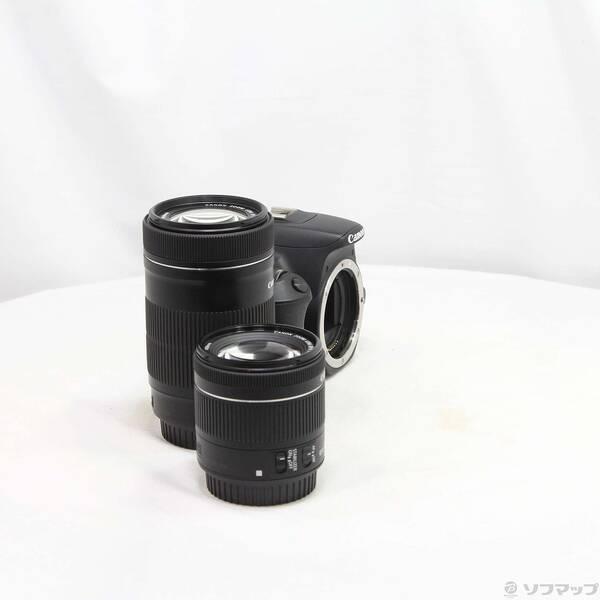 〔中古〕Canon(キヤノン) EOS Kiss X9 ブラック ダブルズームキット〔295-ud〕 |  | 03