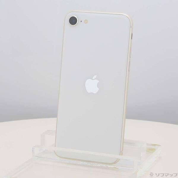 〔中古〕Apple(アップル) iPhone SE 第3世代 64GB スターライト MMYD3J／A SIMフリー〔348-ud〕 | 