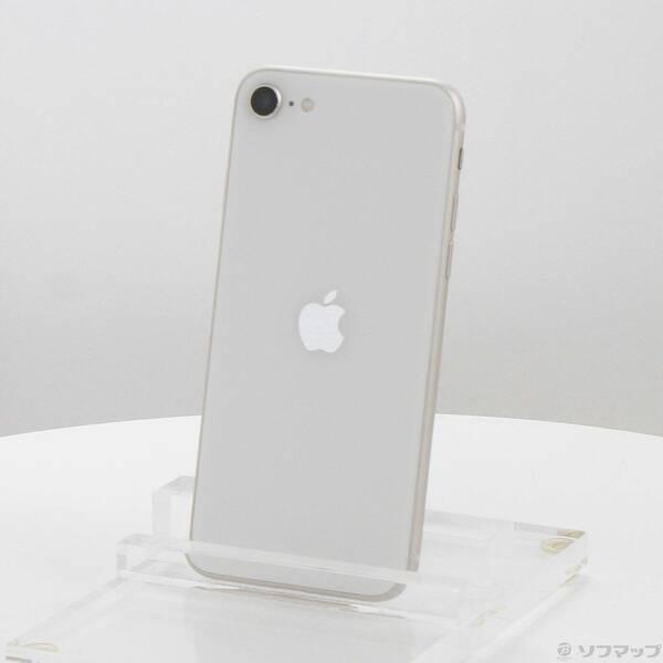 〔中古〕Apple(アップル) iPhone SE 第3世代 64GB スターライト MMYD3J／A SIMフリー〔297-ud〕 | 