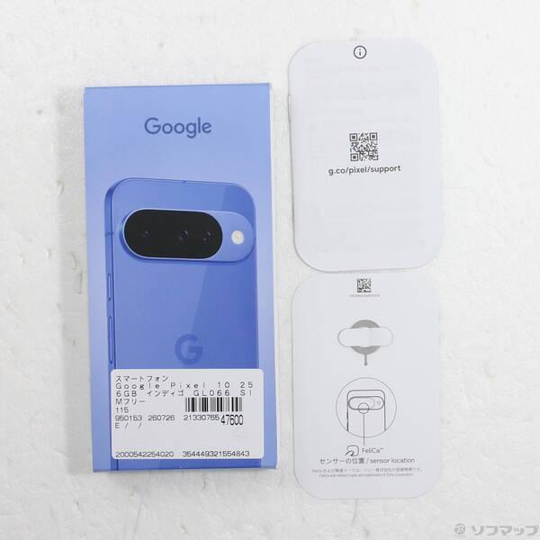 〔中古〕GOOGLE(グーグル) Google Pixel 10 256GB インディゴ GL066 SIMフリー〔377-ud〕 |  | 04