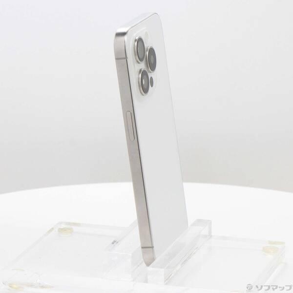 〔中古〕Apple(アップル) iPhone15 Pro 128GB ホワイトチタニウム MTU83J／A SIMフリー〔258-ud〕 |  | 03