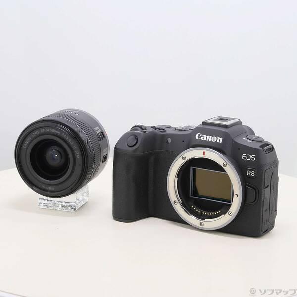 〔中古〕Canon(キヤノン) 海外版 EOS R8 RF24-50 IS STM レンズキット〔258-ud〕 | 