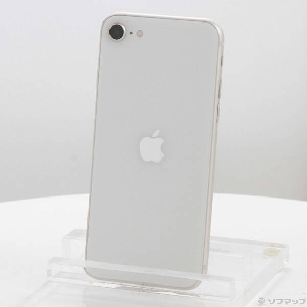 〔中古〕Apple(アップル) iPhone SE 第3世代 64GB スターライト MMYD3J／A SIMフリー〔251-ud〕 | 