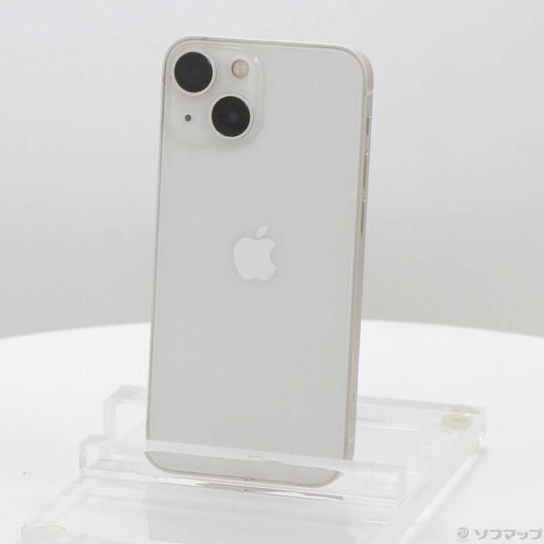 〔中古〕Apple(アップル) iPhone13 mini 128GB スターライト MLJE3J／A SIMフリー〔377-ud〕 | 