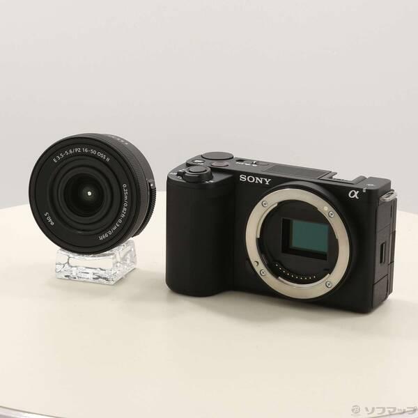 〔中古〕SONY(ソニー) VLOGCAM ZV-E10 II パワーズームレンズキット ブラック ZV-E10M2K B〔198-ud〕 | 
