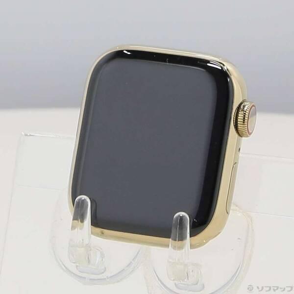〔中古〕Apple(アップル) Apple Watch Series 9 GPS + Cellular 41mm ゴールドステンレススチールケース バンド無し〔297-ud〕 | 