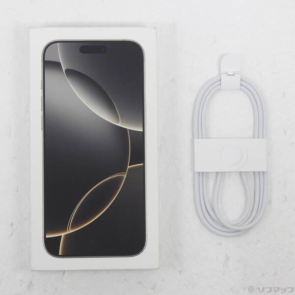 〔中古〕Apple(アップル) iPhone16 Pro Max 256GB ナチュラルチタニウム MYWK3J／A SIMフリー〔377-ud〕 |  | 04