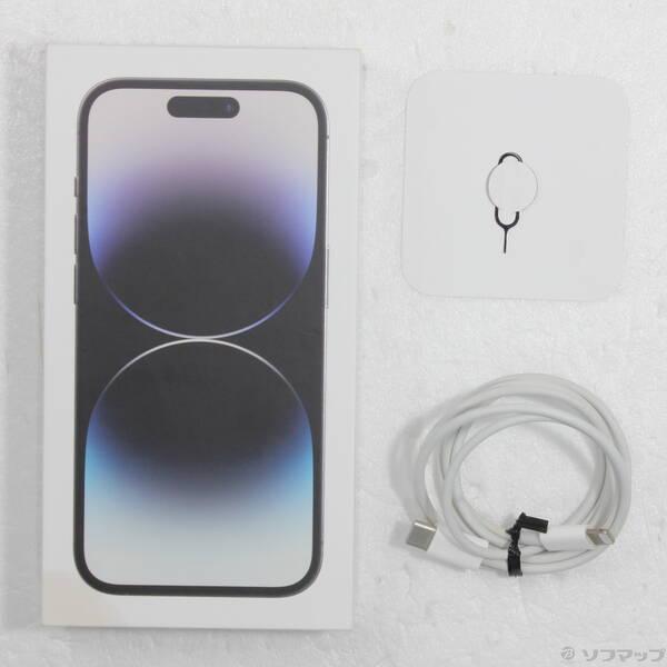 中古〕Apple(アップル) iPhone14 Pro 128GB スペースブラック MPXU3J