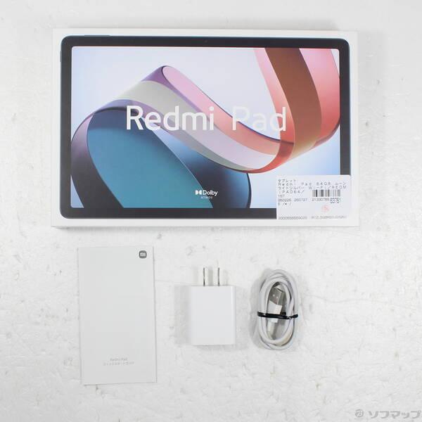〔中古〕XIAOMI Redmi Pad 64GB ムーンライトシルバー Wi-Fi〔348-ud〕 |  | 04