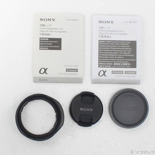 〔中古〕SONY(ソニー) E 35mm F1.8 OSS SEL35F18 (Eレンズ)〔349-ud〕 |  | 04