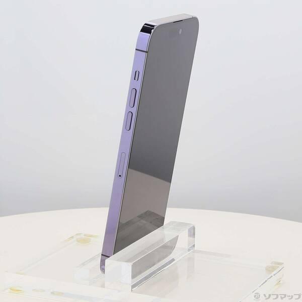 〔中古〕Apple(アップル) iPhone14 Pro Max 256GB ディープパープル MQ9E3J／A SIMフリー〔305-ud〕 |  | 01
