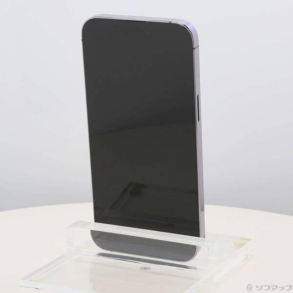 〔中古〕Apple(アップル) iPhone14 Pro Max 256GB ディープパープル MQ9E3J／A SIMフリー〔305-ud〕 |  | 02