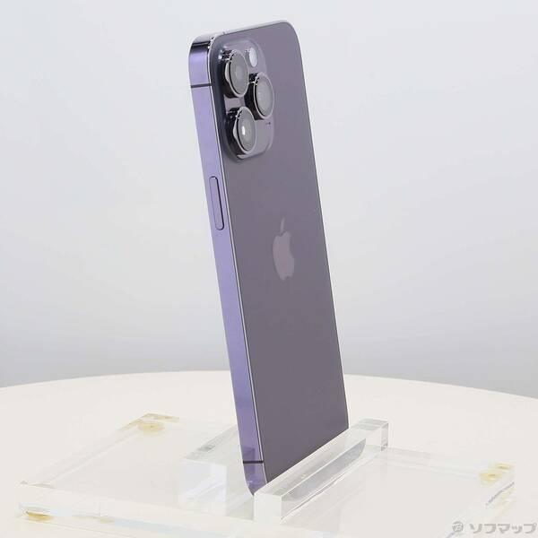 〔中古〕Apple(アップル) iPhone14 Pro Max 256GB ディープパープル MQ9E3J／A SIMフリー〔305-ud〕 |  | 03