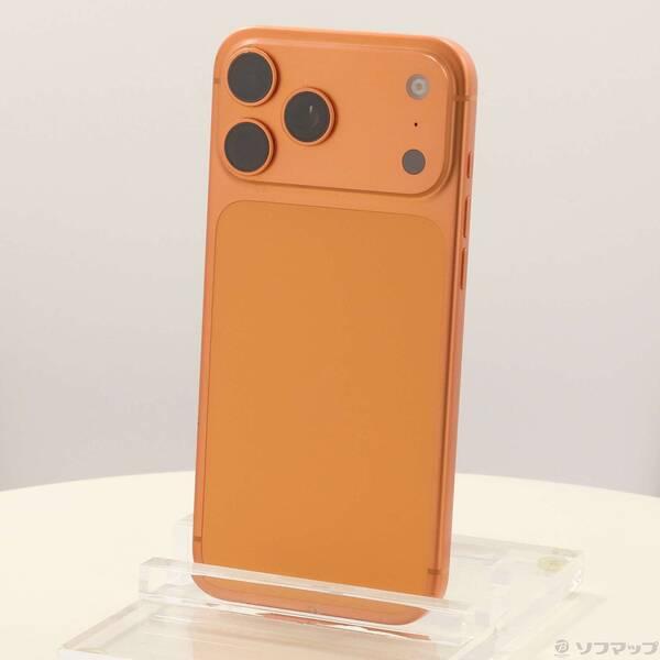 〔中古〕Apple(アップル) iPhone17 Pro Max 256GB コズミックオレンジ MFY94J／A SIMフリー〔258-ud〕 | 