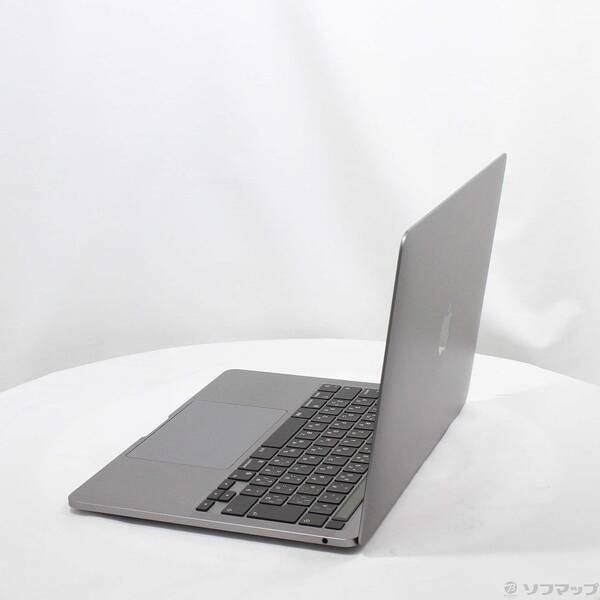 〔中古〕Apple(アップル) MacBook Pro 13.3-inch Late-2020 MYD82J／A Apple M1 8コアCPU_8コアGPU 8GB SSD256GB スペースグレイ 〔26.3 Tahoe〕〔276-ud〕 |  | 01