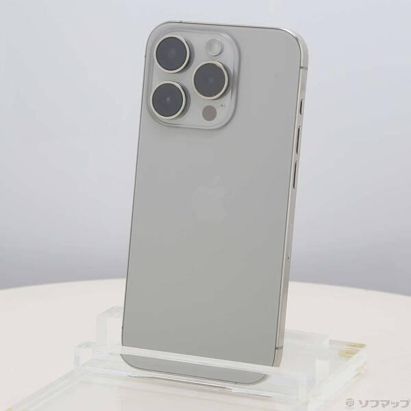〔中古〕Apple(アップル) iPhone15 Pro 128GB ナチュラルチタニウム NTU93J／A SIMフリー〔349-ud〕 | 