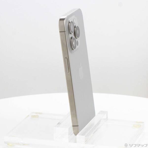 〔中古〕Apple(アップル) iPhone15 Pro 256GB ナチュラルチタニウム MTUF3J／A SIMフリー〔198-ud〕 |  | 03