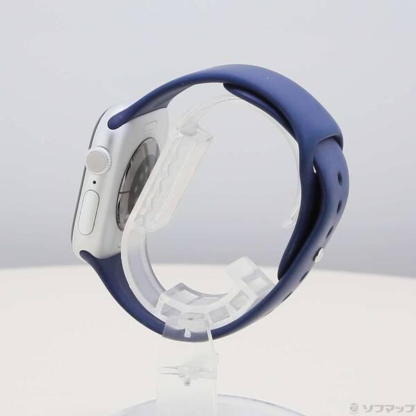 〔中古〕Apple(アップル) Apple Watch Series 10 GPS 42mm シルバーアルミニウムケース デニムスポーツバンド〔276-ud〕 |  | 01